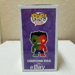 FUNKO POP! Compound Hulk #39 METALLIC Toy Anxiety Exclusive Stan Lee Signed