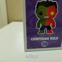 FUNKO POP! Compound Hulk #39 METALLIC Toy Anxiety Exclusive Stan Lee Signed