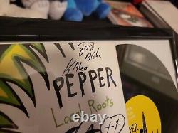 Framed/Autographed PEPPER Local Roots LIMITED ED. Signed Vinyl LP