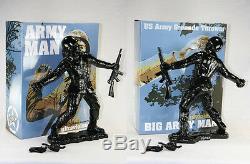 Frank Kozik SIGNED AUTOGRAPHED 17 Black Big Army Man Ultraviolence LE 50 Bust