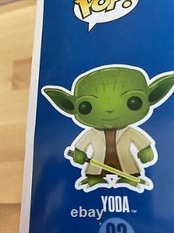 Frank Oz Signed Star Wars Yoda 02 Funko JSA N87468