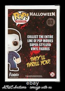 Funko POP Halloween Michael Myers Signed by James Jude Courtney Beckett