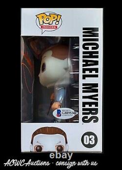 Funko POP Halloween Michael Myers Signed by James Jude Courtney Beckett