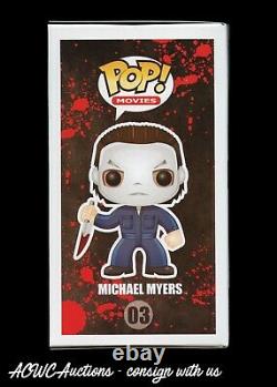 Funko POP Halloween Michael Myers Signed by James Jude Courtney Beckett