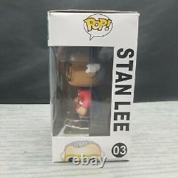 Funko POP! Stan Lee #3 Comikaze Exclusive Signed by Stan Lee Excelsior Approved