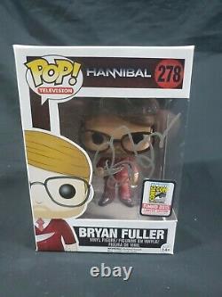 Funko POP! TV Hannibal Bryan fuller #277 2015 sdcc (signed)