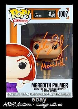 Funko POP! The Office Meredith Palmer Signed by Kate Flannery JSA Cert