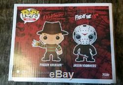 Funko PoP! Freddy Krueger & Jason Voorhees Signed Robert Englund Ken Kirzinger