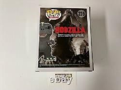 Funko Pop 2016 Nycc Exclusive Godzilla Signed Toy Tokyo Gid Glow In The Dark 239