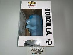 Funko Pop 2016 Nycc Exclusive Godzilla Signed Toy Tokyo Gid Glow In The Dark 239