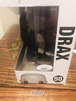 Funko Pop #50 Drax -Autographed by Dave Bautista (COA) PLEASE READ