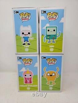 Funko Pop! Adventure Time Finn SDCC Glow in the Dark BRAND NEW SIGNED Lot