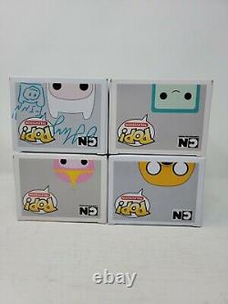 Funko Pop! Adventure Time Finn SDCC Glow in the Dark BRAND NEW SIGNED Lot