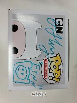 Funko Pop! Adventure Time Finn SDCC Glow in the Dark BRAND NEW SIGNED Lot