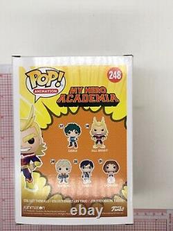 Funko Pop! All Might #248 Signed Chris Sabat 7BAP Exclusive 100 Pcs MHA J02