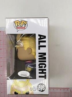 Funko Pop! All Might #248 Signed Chris Sabat 7BAP Exclusive 100 Pcs MHA J02