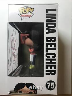 Funko Pop! Animation Bobs Burgers Linda Belcher Signed And Sketched By Frank F