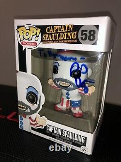 Funko Pop! Captain Spaulding Signed