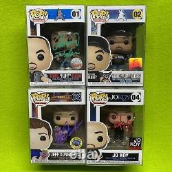 Funko Pop! Comedians Set Signed Fluffy, Jeff Dunham & Jo Koy Autographs