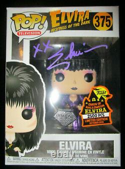 Funko Pop Elvira Spooky Empire 2019 Le 2500 Diamond Signed Autographed Proof