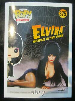 Funko Pop Elvira Spooky Empire 2019 Le 2500 Diamond Signed Autographed Proof