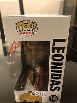 Funko Pop! Movie 300 Leonidas #16 Retired VAULTED POP CASE SIGNED FRANK MILLER