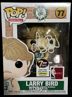 Funko Pop! NBA Larry Bird 77 Signed Boston Celtics WithBeckett COA Ltd Ed 125 Pcs