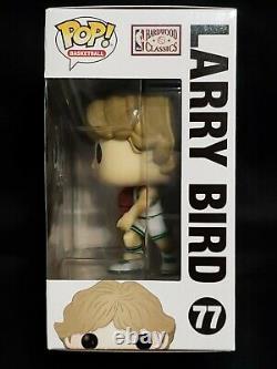 Funko Pop! NBA Larry Bird 77 Signed Boston Celtics WithBeckett COA Ltd Ed 125 Pcs