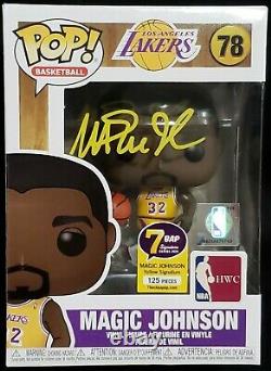 Funko Pop! NBA Magic Johnson 78 Signed LA Lakers WithBeckett COA Ltd Ed 125 Pcs