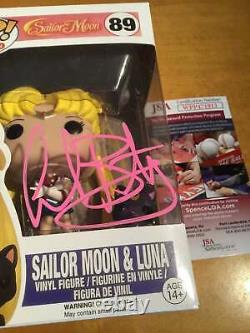 Funko Pop Sailor Moon Signed Ballantyne JSA Witnessed Authentication