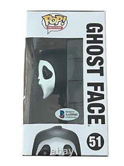 Funko Pop! Vinyl Ghost Face #51 SCREAM SIGNED AUTOGRAPHED Roger L. Jackson