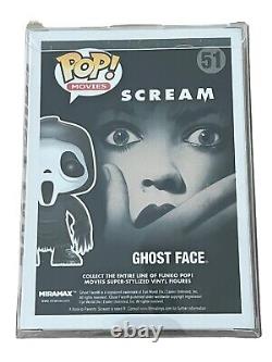 Funko Pop! Vinyl Ghost Face #51 SCREAM SIGNED AUTOGRAPHED Roger L. Jackson