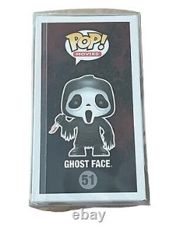 Funko Pop! Vinyl Ghost Face #51 SCREAM SIGNED AUTOGRAPHED Roger L. Jackson