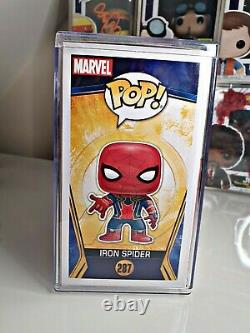 Funko Pop Vinyl- Spiderman Signed By Tom Holland With JSA Authentication