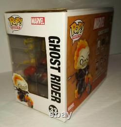 GHOST-RIDER FUNKO POP! #33 with ORIGINAL Art/Remark & Signed by Mark Texeira WOW