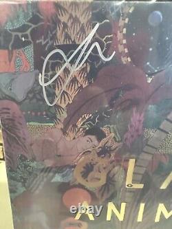 GLASS ANIMALS Signed ZABA Vinyl Record LP Album AUTOGRAPHED Smudged