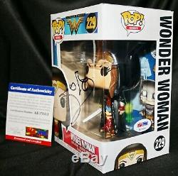 Gal Gadot Signed Wonder Woman Justice League Funko POP PSA JSA