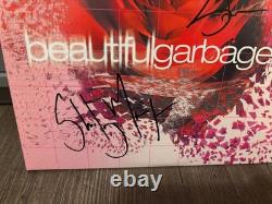 Garbage Signed Autographed Lp Vinyl Beautiful Garbage Rare Shirley Manson X4