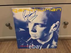 Gary Numan Signed Autographed Lp Vinyl New Anger Rare In Person Cars