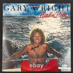 Gary Wright signed Headin' Home LP Vinyl PSA/DNA Album autographed