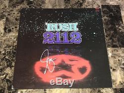 Geddy Lee Rare Signed Autographed Rush 2112 Vinyl Record BAS COA Free Shipping