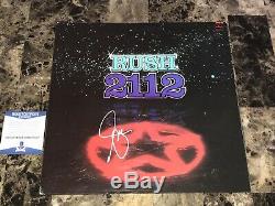 Geddy Lee Rare Signed Autographed Rush 2112 Vinyl Record BAS COA Free Shipping