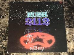 Geddy Lee Rare Signed Autographed Rush 2112 Vinyl Record BAS COA Free Shipping