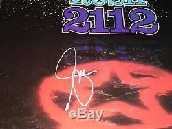 Geddy Lee Rare Signed Autographed Rush 2112 Vinyl Record BAS COA Free Shipping