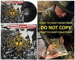Geoff Tate Signed Queensryche Operation Mindcrime Album Proof Autographed Vinyl
