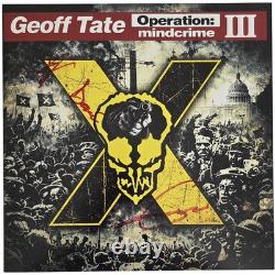 Geoff Tate Signed Queensryche Operation Mindcrime Album Proof, Autographed Vinyl