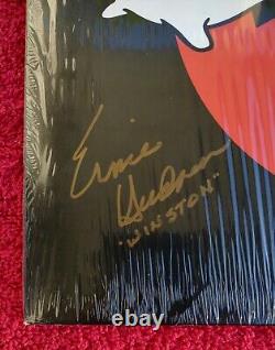 Ghostbusters Slime Lime GREEN COLOR Vinyl LP AUTOGRAPHED SIGNED Ernie Hudson SGC