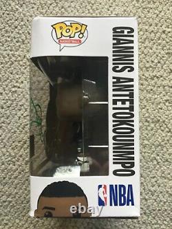 Giannis Antetokounmpo signed autographed Funko Pop #93 Milwaukee Bucks