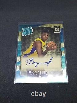 Gold Vinyl 1/1 Thomas Bryant Optic 2017-18 Rated Rookie Auto Rc Autograph 1 Of 1