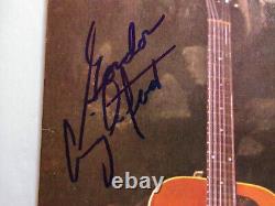 Gordon Lightfoot Signed Autographed SUNDOWN Vinyl Album EXACT Proof JSA COA